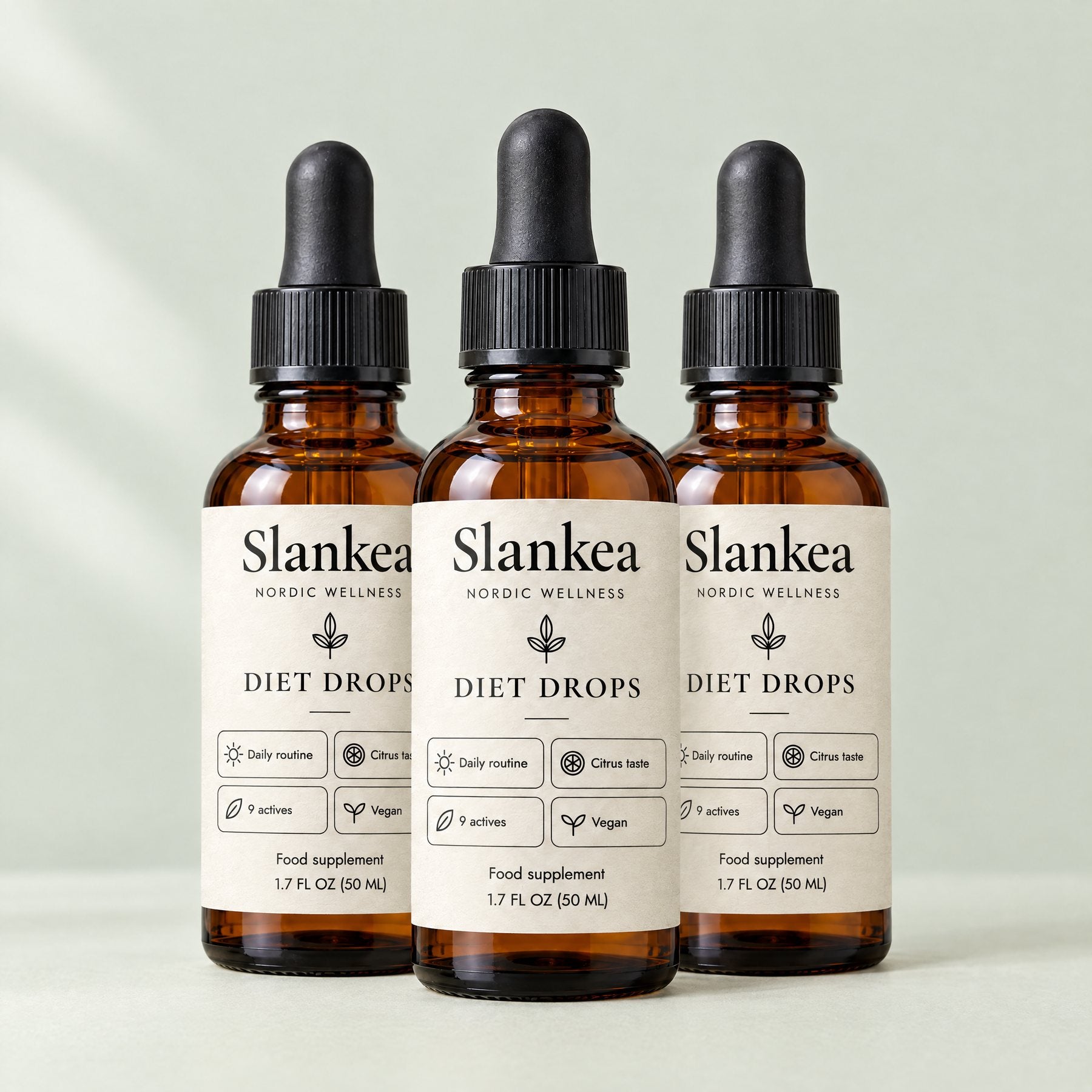 Three bottles, the most popular pack